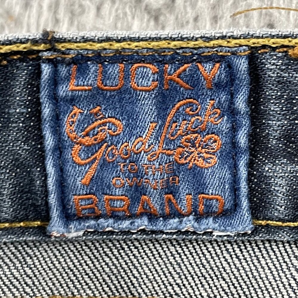 VTG Lucky Brand Jeans Womens 10 Sweet N Low Gene Montesano Made in USA - Picture 11 of 12